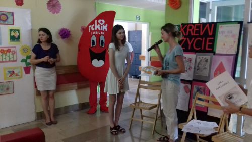 Programu edukacyjnego  „Twoja krew, moje życie”