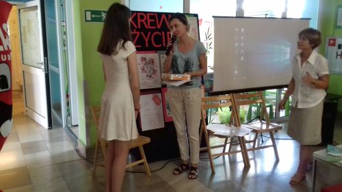 Programu edukacyjnego  „Twoja krew, moje życie”