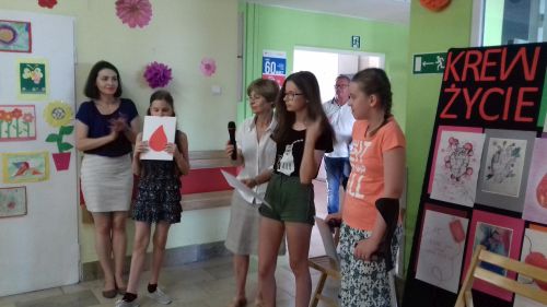 Programu edukacyjnego  „Twoja krew, moje życie”