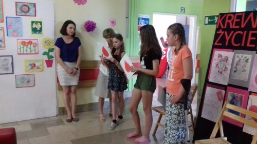Programu edukacyjnego  „Twoja krew, moje życie”