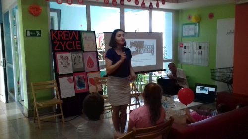 Programu edukacyjnego  „Twoja krew, moje życie”