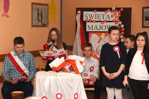  Święto 3 Maja w  naszej szkole