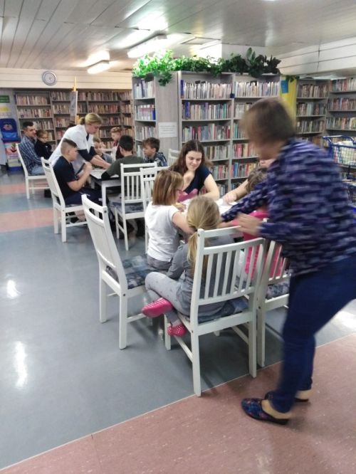 Zajęcia w bibliotece