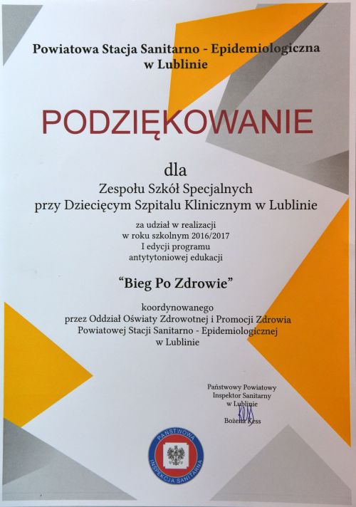 Bieg po zdrowie