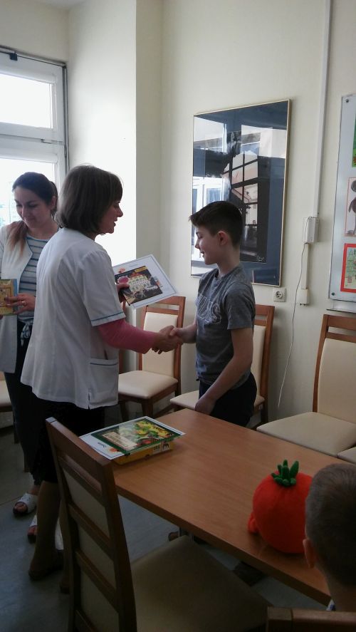 Szkolny konkurs czytelniczy: „Książka - to mój przyjaciel”   