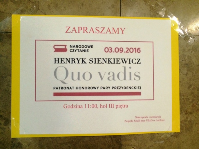 Narodowe Czytanie 2016