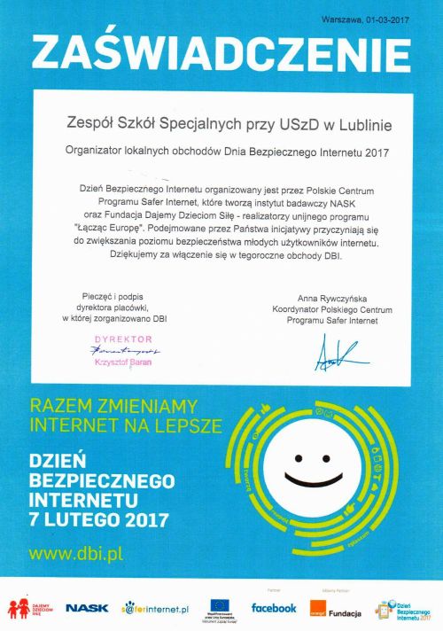 DZIEŃ BEZPIECZNEGO INTERNETU