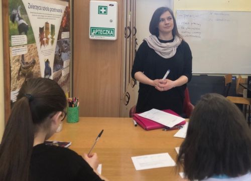 Spotkania uczniów filii z doradcą zawodowym 