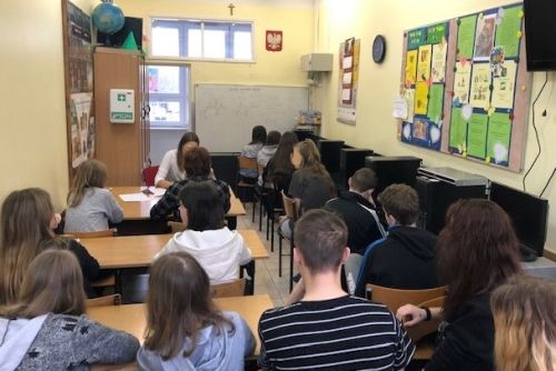 Spotkania uczniów filii z doradcą zawodowym 