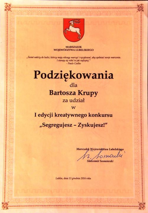 Segregujesz – Zyskujesz