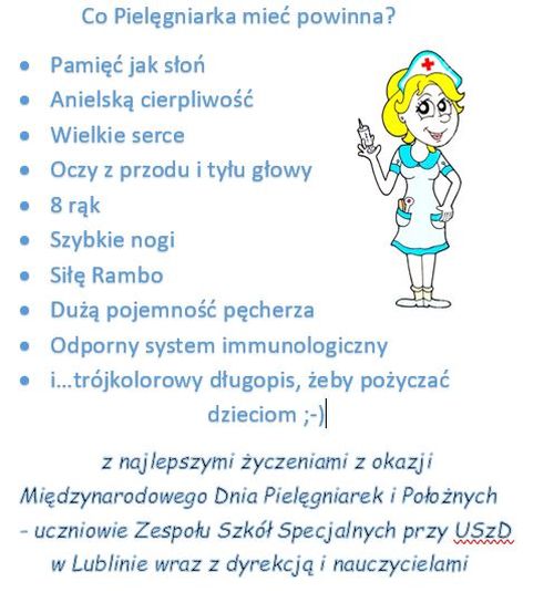 Obchodzimy Międzynarodowy Dzień Pielęgniarek