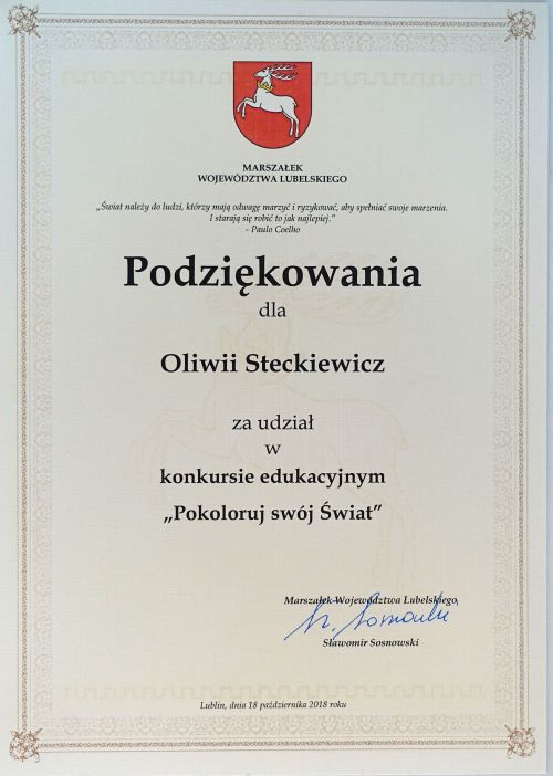„Pokoloruj swój Świat”