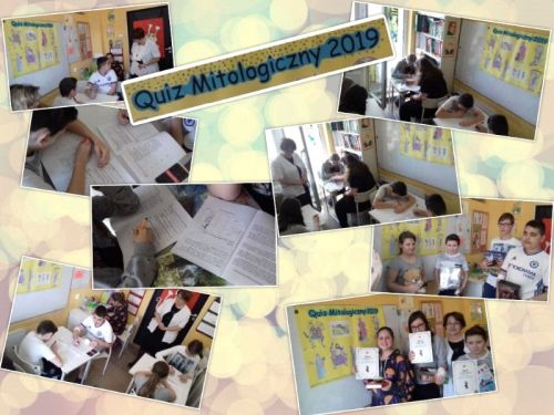 Konkurs  mitologiczny 28.03.2019