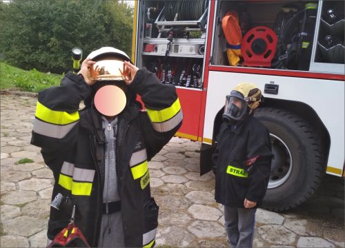 Wizyta strażaków