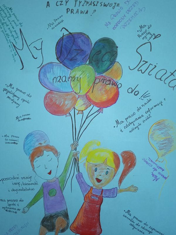 Międzynarodowy Dzień Praw Dziecka z UNICEF - projekt edukacyjny