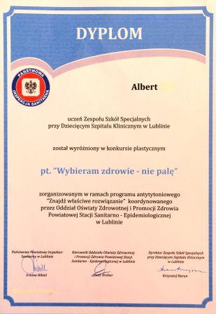„Wybieram zdrowie – nie palę”