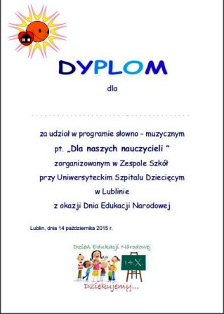 „Dzień Edukacji Narodowej”